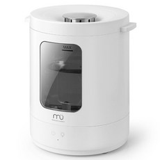 THE MIEUX 家用玻璃蒸汽加熱式低噪音大容量加濕器 3L, 白色, MU-HH189DY