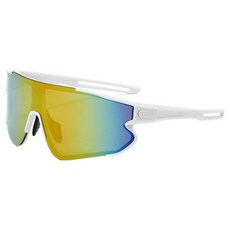 Daparang 戶外運動 登山 健行 自行車太陽眼鏡 HJ0724, 白色, 1個