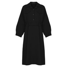 BURU N JUDY 女款抽繩領洋裝 BORJDR503B