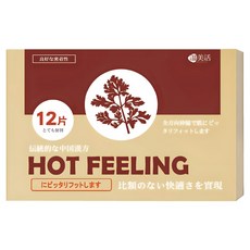 溫美活 溫感精油貼布, 12片, 1組