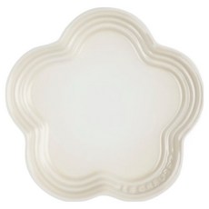 LE CREUSET 花型淺盤, 蛋白霜, 1個