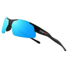 American Road 男性半框運動太陽眼鏡 HR2481, 藍色, 1個