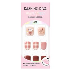 DASHING DIVA Magic Press 美甲片 Tiny Cat 短方型, 貓咪, 鯛魚燒, 格紋圖案, 1套