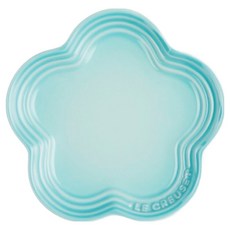 LE CREUSET 花型淺盤, 薄荷綠, 1個