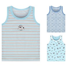 mrkids Kids Line 兒童用 Air Show Aerocool 運動背心 3件組