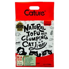 cature 天然豆腐貓砂 綠沸石凝結貓砂, 1個