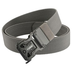 TUSHI SION 個性棒球腰帶, 1個, 深灰色