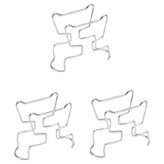 FANCY LIFE 日式手沖耳掛支架, 3個, 不鏽鋼原色