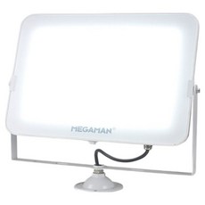 MEGAMAN 高效率方形投光燈 日光色 200W, 1個, 白色