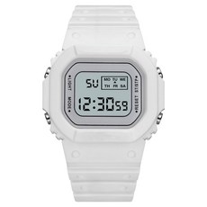 First River 簡約運動手錶, 白色, 1個