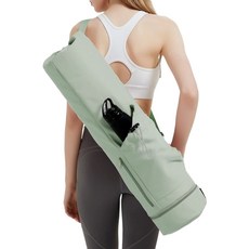 FEELWAVE 泡棉滾筒瑜珈墊包, 1個, 薄荷綠