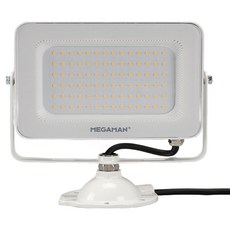 MEGAMAN 方形投光燈 白色 燈泡色 50W, 1個