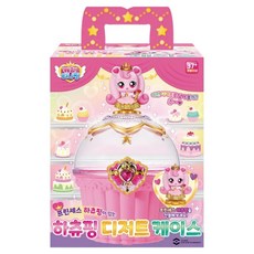 캐치티니핑 하츄핑 피규어 + 디저트 케이스 세트, 1세트