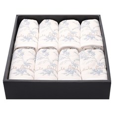 LAURA ASHLEY New Classic 毛巾 浴巾 180g 60支 精梳棉, 8個, 接骨木藍