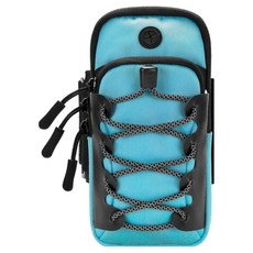 파라주니 아웃도어 핸드폰 보관 암백 암밴드 HJ0695, 스카이블루, 1개