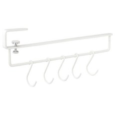 HEIAN SHINDO 平安伸銅 免鑽櫥櫃活動勾掛架 SPH-4, 1個, 白色