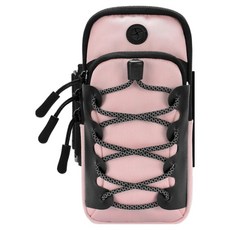 파라주니 아웃도어 핸드폰 보관 암백 암밴드 HJ0695, 핑크, 1개