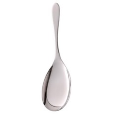 SHIMOMURA 下村 不鏽鋼料理分食匙, 1個, 銀色