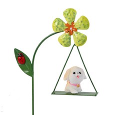 麗茲生活 裝飾 花園佈置 盆栽裝飾 6 27 x 9 cm, 小狗