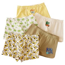 미모미모 MIMO 남아용 사각 팬티 323 5종 세트