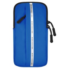 여신 스포츠 러닝 트레이닝 아웃도어 스마트폰 방수 암밴드, 라이트 블루, 1개