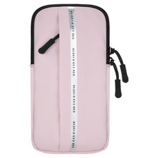 여신 스포츠 러닝 트레이닝 아웃도어 스마트폰 방수 암밴드, 핑크, 1개