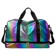 퍼스트피트 여성용 헬스가방 type2, 펄 무지개, 1개