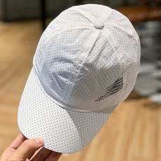 GLO-US 好看跑步運動帽, 1個, Logo 白色