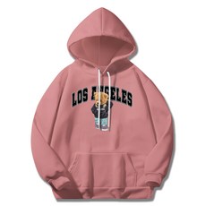 ILLUSO 男女通用 柔軟特級雙面 Urban Bear 連帽T恤