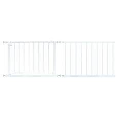 21C Trend 寵物 Golden Pet 低款迷你安全門 寬度可調式圍欄, 1個, 白色