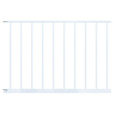 21C Trend 寵物 Golden Pet 低款迷你安全門 寬度可調 狗狗圍欄 延伸面板, 1個, 白色