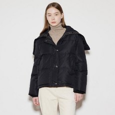 kenneth lady 女性字母飾帶羽絨夾克