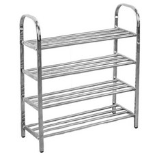 Soso House 不鏽鋼鞋架 60cm, 銀色, 1個