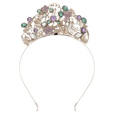 迪士尼商店 公主系列 小美人魚愛麗兒皇冠頭冠 兒童飾品 角色扮演, 1個, 混合色