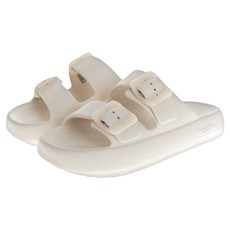 SKECHERS 女款 ARCH FIT HORIZON 拖鞋 111645LIME, 25cm, 米白色