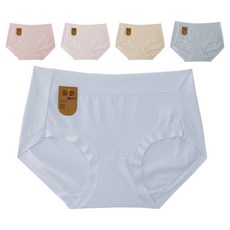 CHIC CHIC 琪琪 桑蠶絲7A抗菌無痕內褲5件組, 顏色隨機