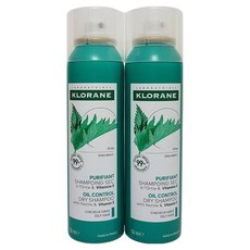 KLORANE 蔻蘿蘭 根源控油乾洗髮噴霧, 2個, 150ml