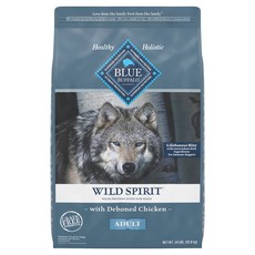 블루버팔로 어덜트 강아지 와일드 스피릿 건식사료, 닭, 10.8kg, 1개