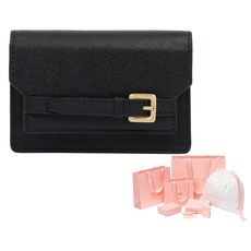 J.ESTINA CANTO卡片夾 JSNESF5BF921BK010+購物袋