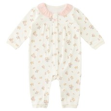 Minkmui 新生兒花束印花連身衣