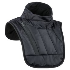 Mongrico冬季防風保暖胸罩式圍脖防風送餐滑雪圍脖, 黑色, 1個