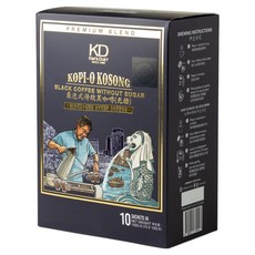 KGG Coffee Roasters 茶包式黑咖啡 Kopi O Kechil, 10入, 1個, 10g