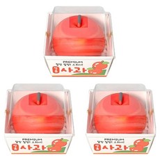 Joseonmunbanggu 水果軟糖 蘋果, 3個