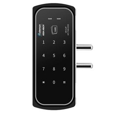 게이트맨 1초잠김 클립형 유리문 전용 보조키 손잡이 없음 도어락, GR-CLIP, 방문설치