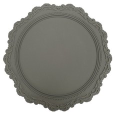 O'homage French35 矽膠餐墊, 1個, 暖灰色