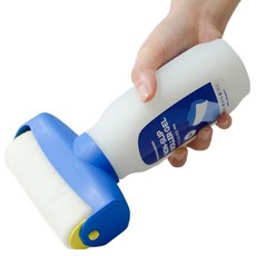 Lifegd100 浴室地板防滑滾輪凝膠, 1個, 白色