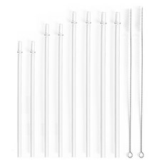 BPA FREE 트라이탄빨대 사이즈 혼합 빨대 지름 2종 x 4p + 세척솔 31cm x 2p, 1세트