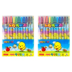 동아 노랑병아리 색연필, 12색, 2개