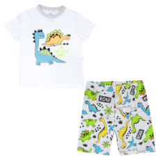 chicco 家居休閒C 恐龍短袖套裝 35435