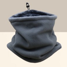 GOOD MOOD 防風防寒滑雪雙層圍脖, 1個, 03 灰色